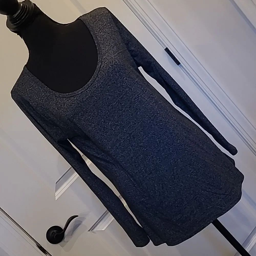 LulaRoe sz M gray tunic top